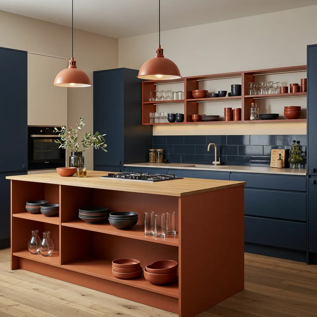Modern kitchen decor in 2025 with sustainable materials and smart features-3