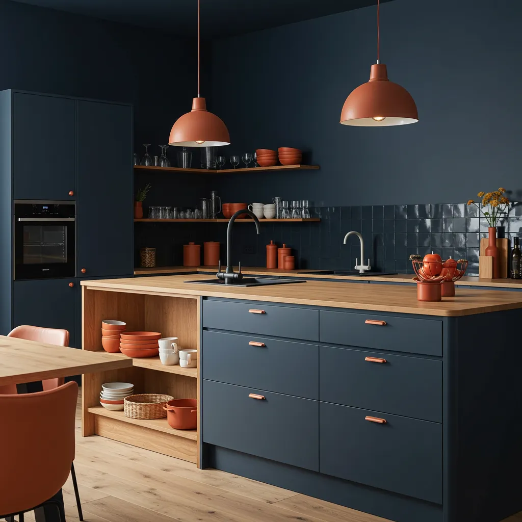 Modern kitchen decor in 2025 with sustainable materials and smart features-1